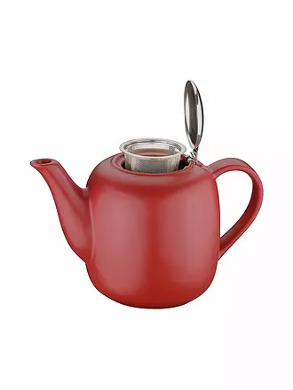 KÜCHENPROFI | Théière LONDON 1,5l Céramique/Rouge | rot